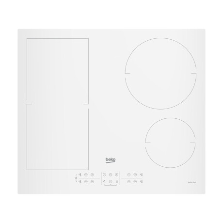 ANAFE INDUCCIÓN 60CM ELECTRICO BLANCO BEKO HII64200FMTW
