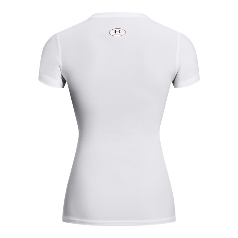 UA HG OG Compression SS-WHT WHT-100