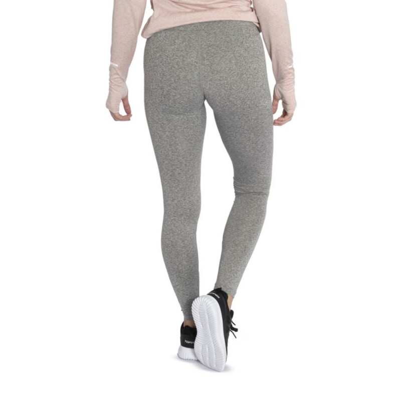 CALZA LARGA WMN gris melange medio GRIS CLARO/NEGRO/NARANJA