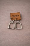 Estribo Earrings Plateado