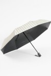 Paraguas estampa geométrica blanco