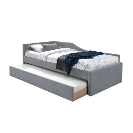 CAMA MARINERA 1 PLAZA MADERA-Y-TELA GRIS GIRASOL