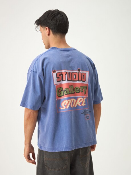 REMERA GALLERY AZUL