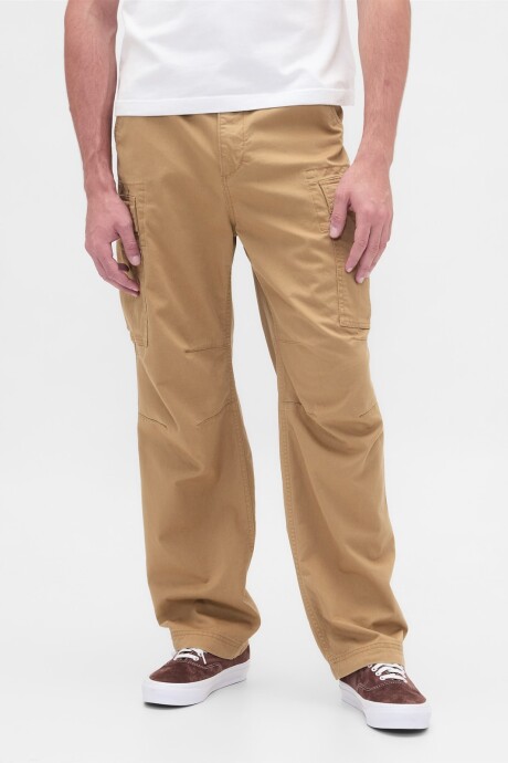 Pantalón Cargo Hombre Classic Khaki
