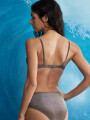 TOP CON COPA AFRODITA MARRON