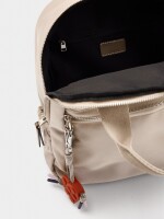 Mochila De Nylon Con Colgante De Corazón crudo