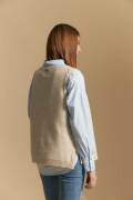 CHALECO DURAN Beige Melange