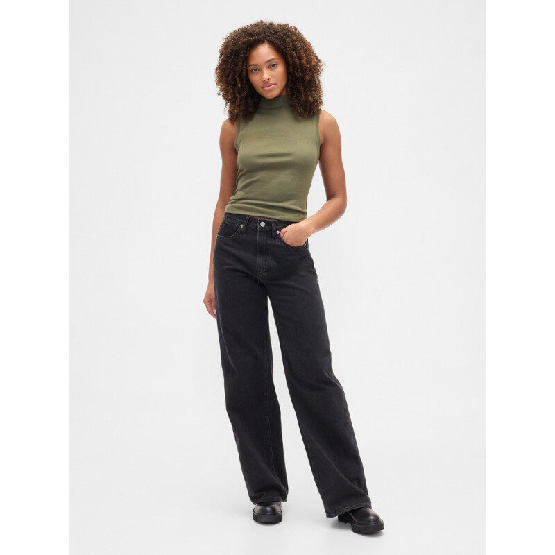 V-SL MOCKNECK TANK ARMY JACKET GREEN