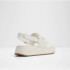 ONUVIA MEDIUM BROWN LEATHER WHITE/BONE