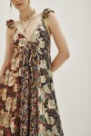 Vestido Boho Jacquard Mix Multicolor