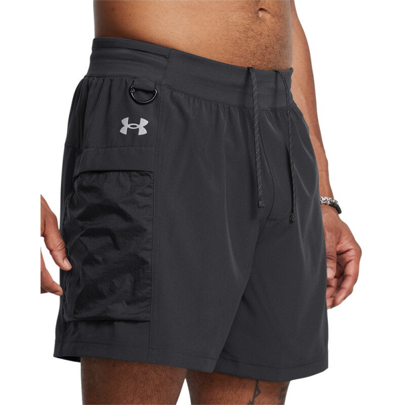 UA TRAIL RUN 5'' SHORTS-GRY GRY-016