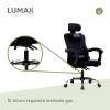 Silla Ejecutiva Ergonómica Lumax Modelo Wynn Negro