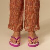 Sandalias Havaianas Top Point Fusion Mujer Rosa Gum/beige Palha