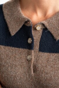 Sweater Polo Chocolate