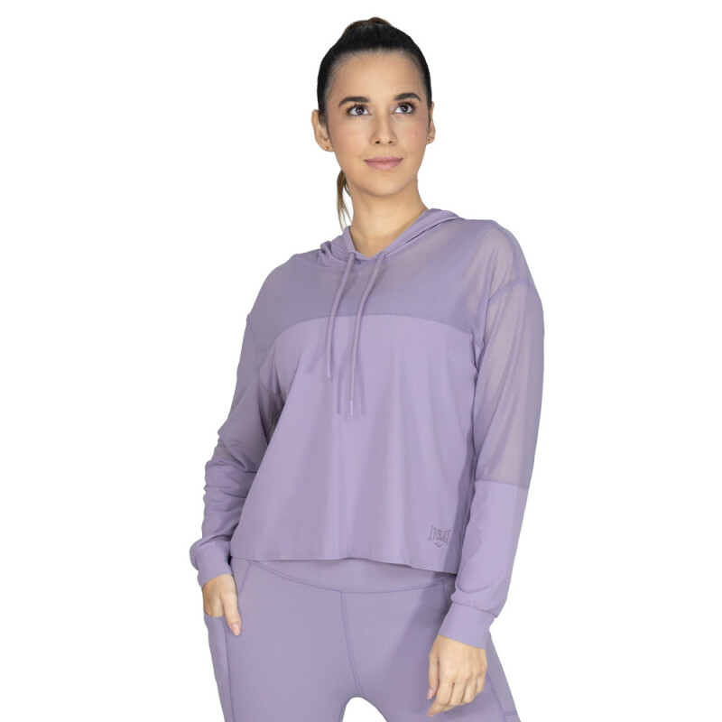 HOODIE FEM NYL/ELAST EVERLAST EOS LILA W6 LILAC