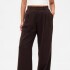365 CURVY HR WIDE LEG - TRIBECA TWILL TERRA BROWN