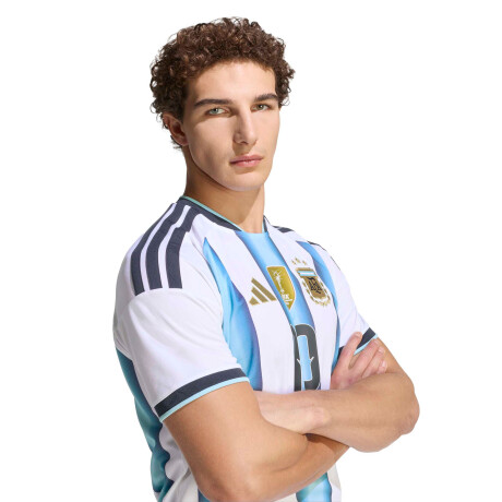 Camiseta de Hombre Adidas Argentina 26 Messi Blanco - Celeste