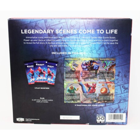 Magic Marvel Spider-Man Scene Box Magic Marvel Spider-Man Scene Box