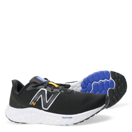 Championes de Hombre New Balance Fresh Foam Arishi V4 Negro - Plateado - Azul