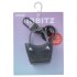 Llavero Crocs Tote Bag Charm Unisex Black Glitter