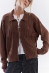 Sweater Dual Marrón
