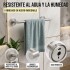 Set De Accesorios Para Baño Juego 10 Piezas Acero Inoxidable IMBACK Color Plateado Set De Accesorios Para Baño Juego 10 Piezas Acero Inoxidable IMBACK Color Plateado