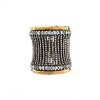 Anillo Calado-Plata y Oro-Piedra Zirconia-AN5401 conpiedra
