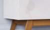 Rack para TV Stand Classic 1.4 - Linea Manhattan Natural/Blanco