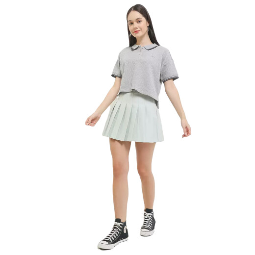 Remera Converse Sporty Waffle Polo - Gris Remera Converse Sporty Waffle Polo - Gris