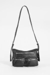 Bandolera doble bolsillo negro