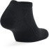 UA Core No Show 3pk-WHT BLK-001