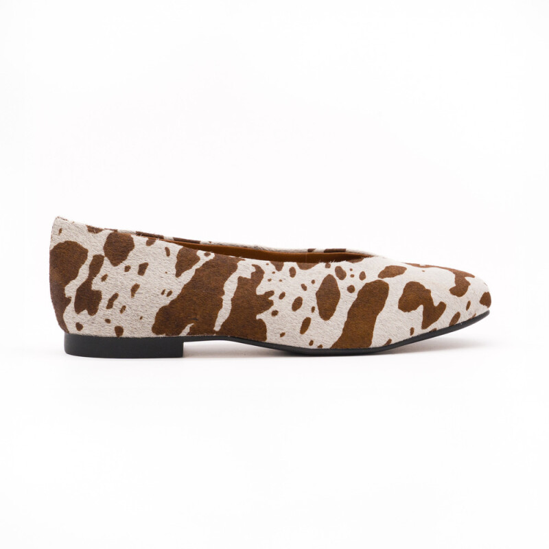 BOTA PELO VACA MARRON MARRON