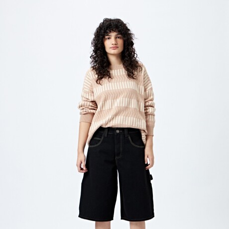 BERMUDA DETALLE Negro