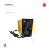 Soldadora Inverter Lumax 200AMP + Regalo Amarillo