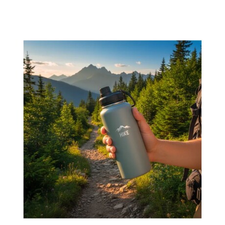 Termo Booster 950 ML Hike Color Gris