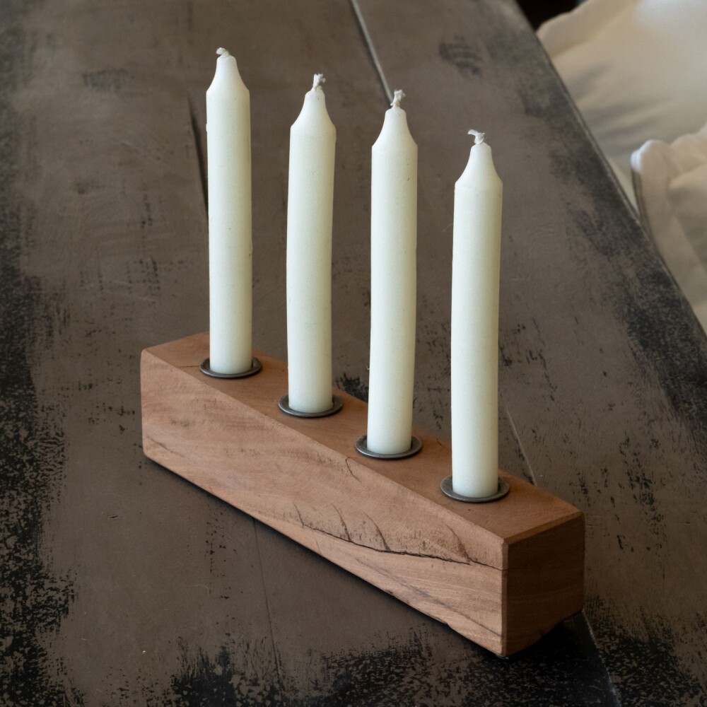 Candelabro madera Candelabro madera