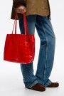 BOLSO SHOPPER MEDIANO Rojo