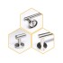 Set Accesorios De Baño Juego De 4 Piezas De Acero Inoxidable Percha Organizador Imback Color Plateado Set Accesorios De Baño Juego De 4 Piezas De Acero Inoxidable Percha Organizador Imback Color Plateado