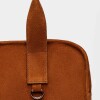 Bolso Capri en cuero gamuza Oxido
