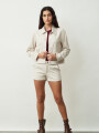CHAQUETA ODILE BEIGE CLARO