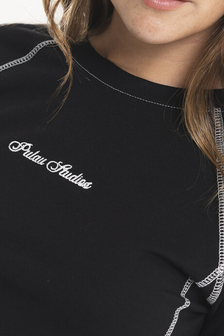 Remera Pulau Warmy Negro