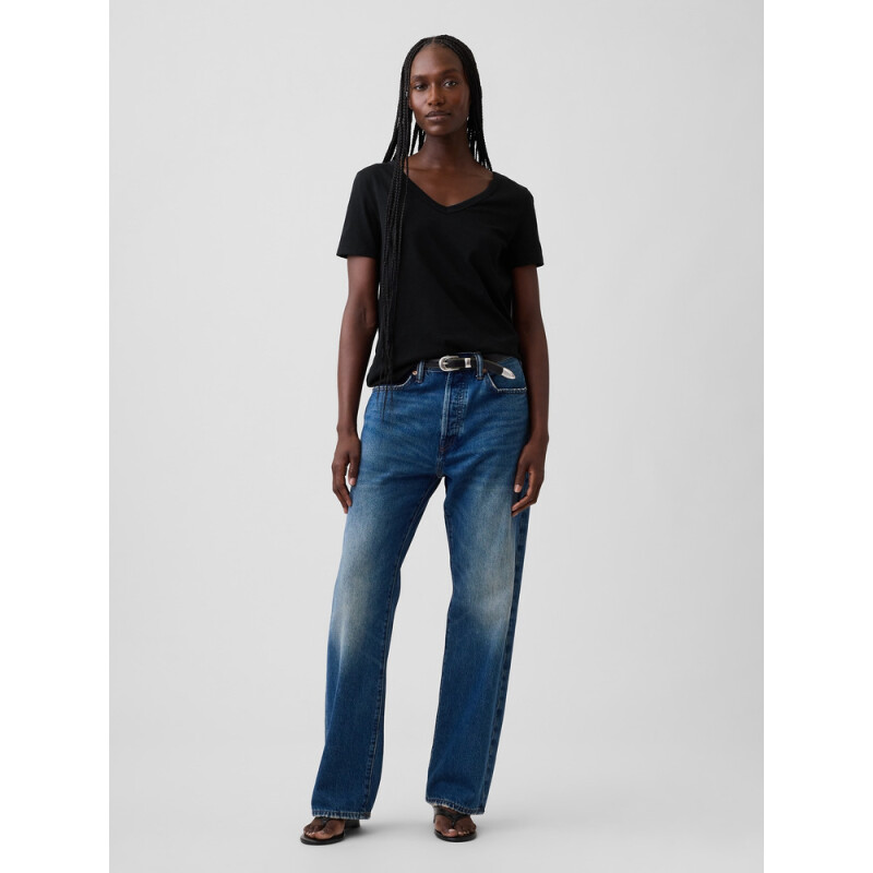 SS ORG VINT VNECK - 24 TRUE BLACK V2 2 XXS TRUE BLACK V2 2