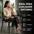 Silla de Comedor ComboHome Allegra Pack X6 Negro 1