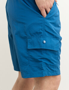 450402 SHORT HARRINGTON LABEL Azul Piedra