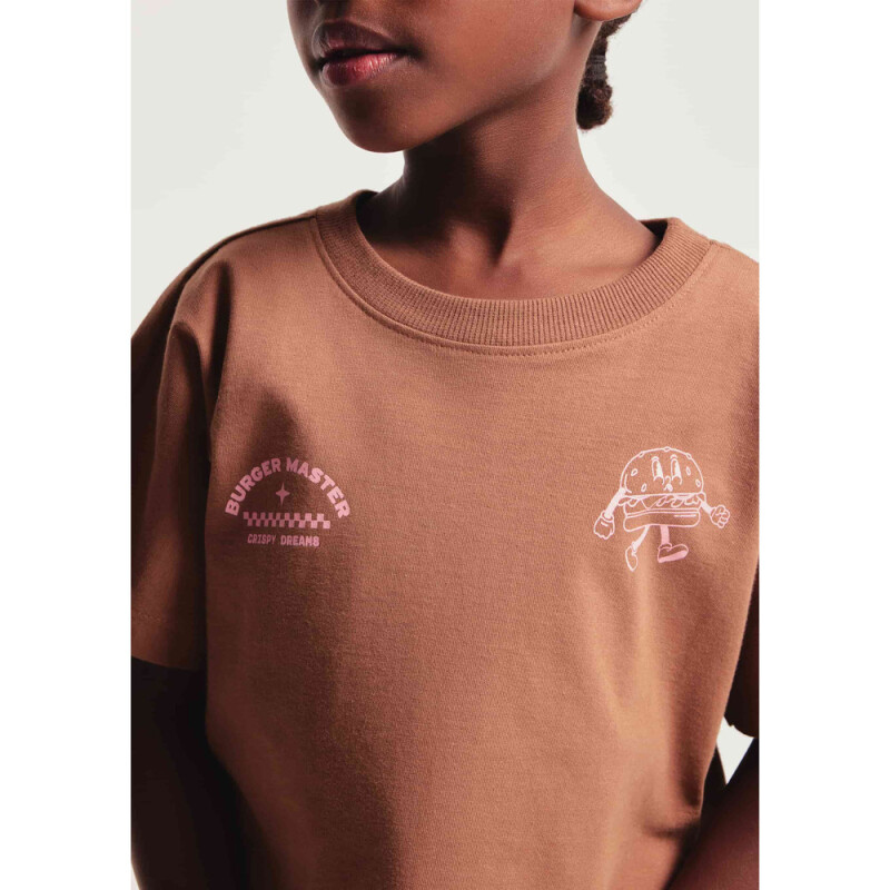 BLUSA MM FEM MARROM