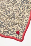 Pañuelo Animal Heart 70X70 Leopardo