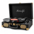 Tocadiscos Bandeja Para Vinilos Bluetooth Con Parlantes R609 BANDEJA VINILO R609 C/BLUETOOTH Y PARLAN