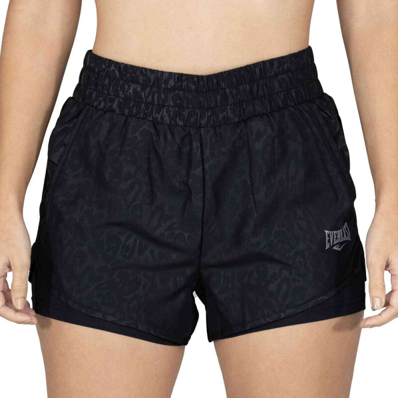 SHORT FEM POLY/SPX EVERLAST SAVAGE BK W6 S BK