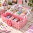 Set 1200 piezas Con Valija Para Hacer Pulseras Collares Llaveros Stickers para Niñas o Niños IMBACK Set 1200 piezas Con Valija Para Hacer Pulseras Collares Llaveros Stickers para Niñas o Niños IMBACK