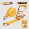 Cinta de Sujeción Ingco 50mm con Catraca 5 Toneladas 10 Metros Cinta de Sujeción Ingco 50mm con Catraca 5 Toneladas 10 Metros
